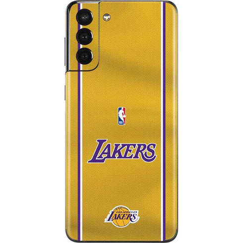 NBA Los Angeles Lakers Jersey Galaxy S21 Plus 5G Skin